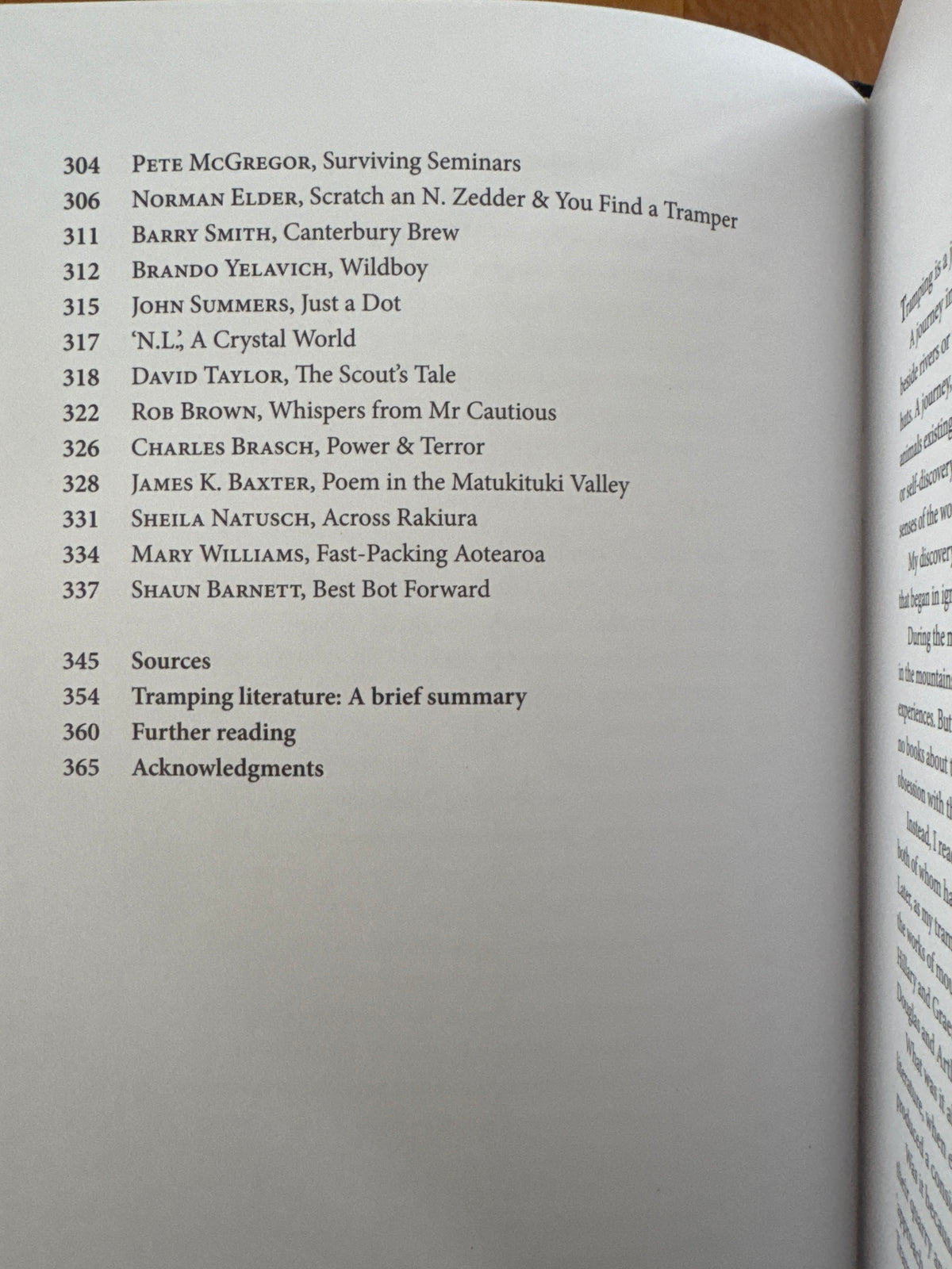 Across The Pass: a collection of New Zealand tramping writing – selected by Shaun Barnett