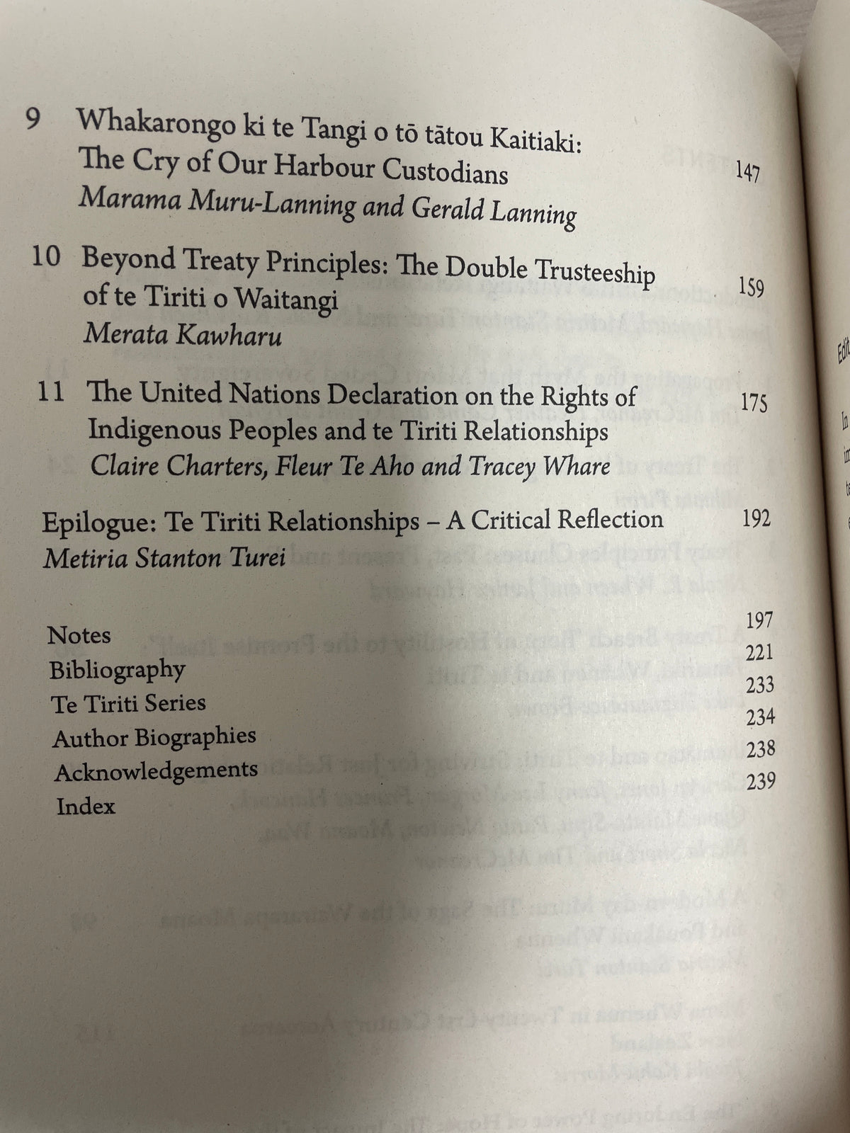 Te Tiriti o Waitangi Relationships: people, politics and law - Metiria Stanton Turei, Nicola R. Wheen and Janine Hayward (eds)