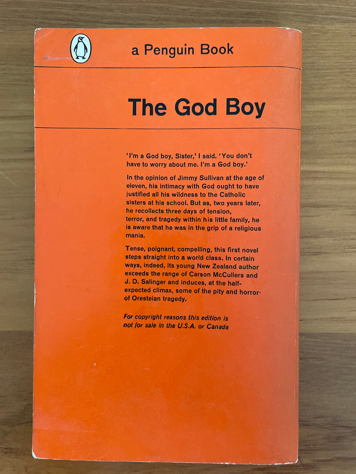 The God Boy - Ian Cross