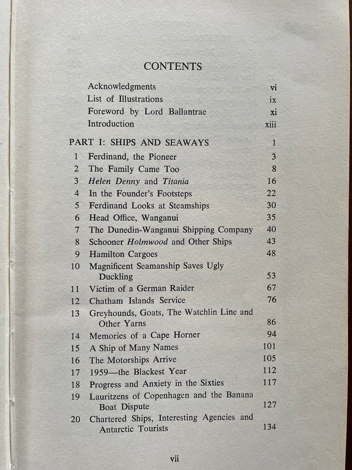Fair Winds and Rough Seas: the story of the Holm Shipping Company - Allan Kirk