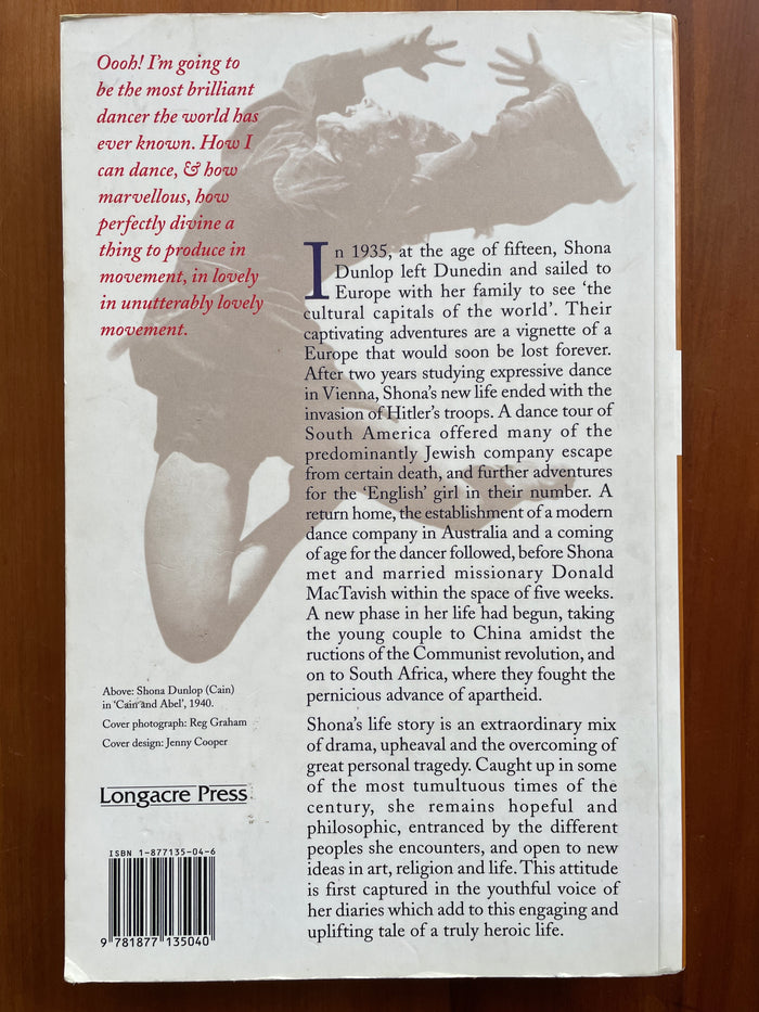 Leap of Faith: my dance through life - Shona Dunlop MacTavish