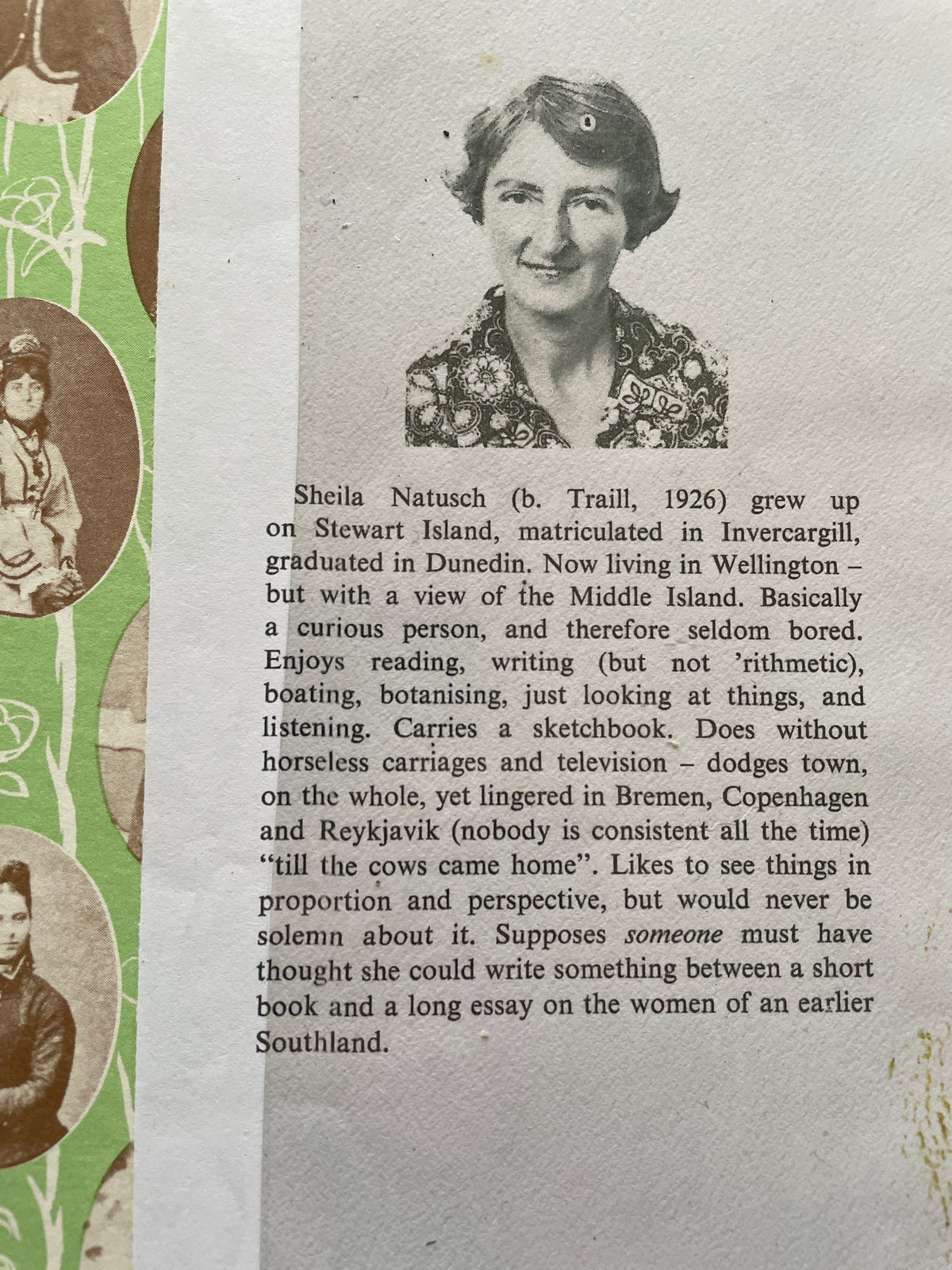 On The Edge Of The Bush: women in early Southland - Sheila Natusch