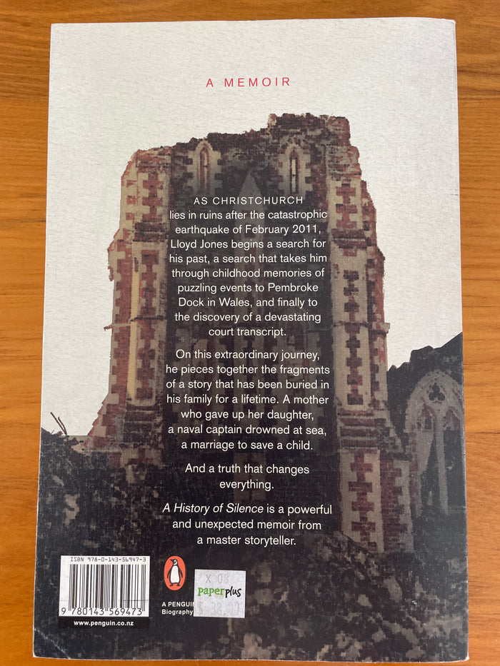 A History of Silence - Lloyd Jones