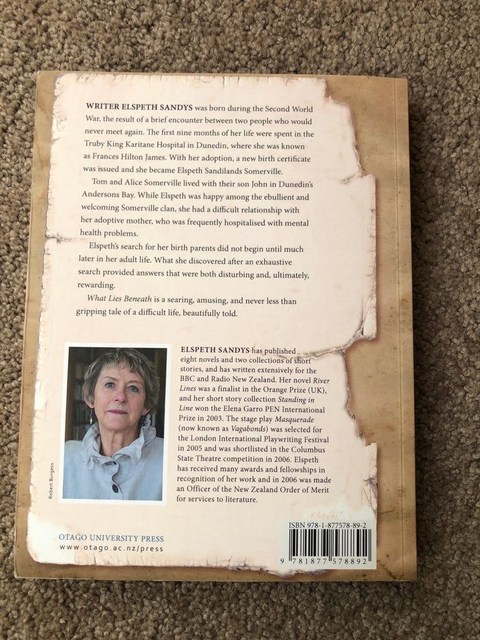 What Lies Beneath - Elspeth Sandys
