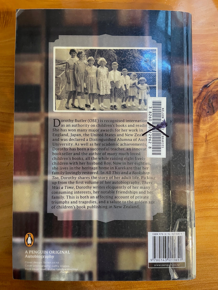 All This and a Bookshop Too - Dorothy Butler