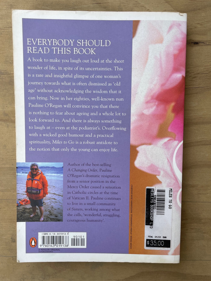 Miles to Go: A book to make you laugh out loud - Pauline O'Regan