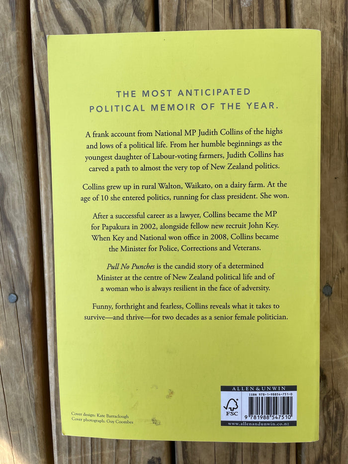 Pull No Punches: Memoir of a Political Survivor - Judith Collins