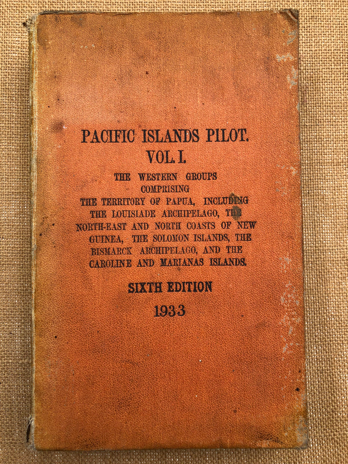 Pacific Islands Pilot Volume One
