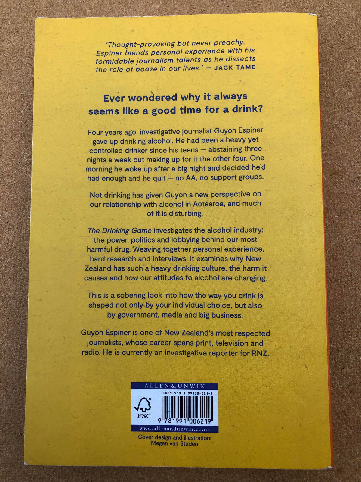 The Drinking Game - Guyon Espiner