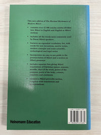 The Revised Dictionary of Modern Māori - P. M. Ryan