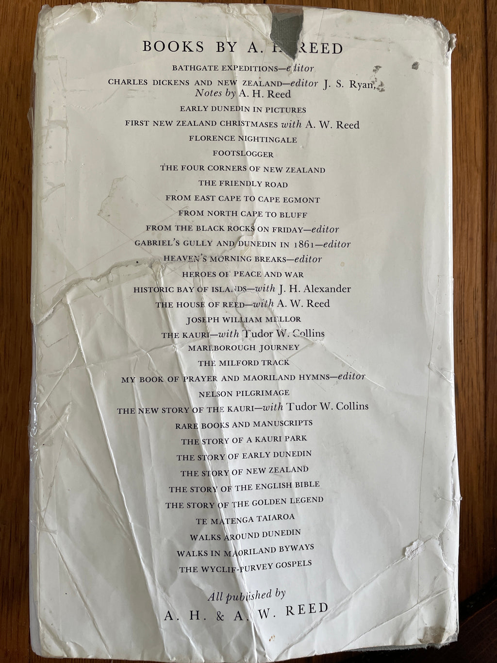 A. H. Reed - An Autobiography – Nikau Books