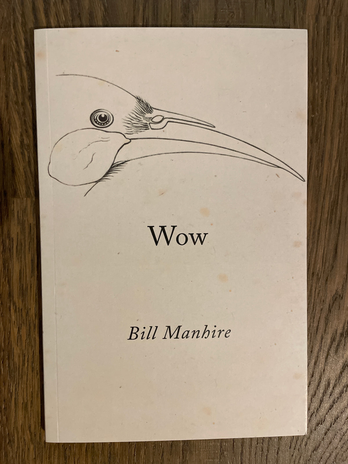 Wow - Bill Manhire