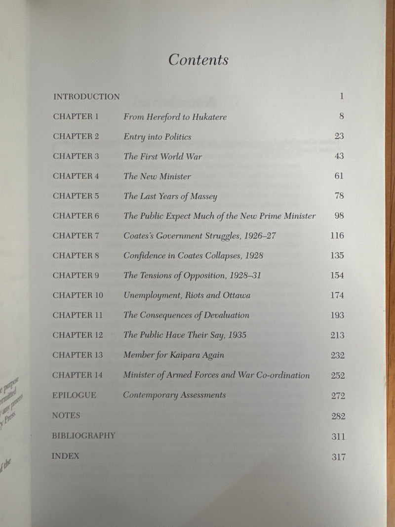 Coates of Kaipara – Michael Bassett ￼
