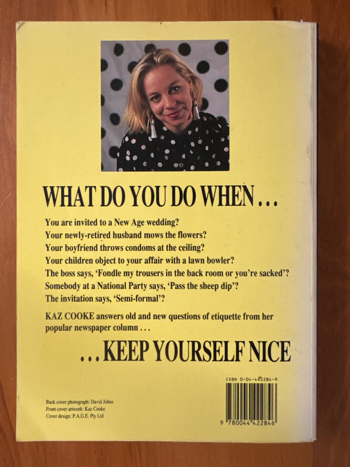 Keep Yourself Nice - Kaz Cooke