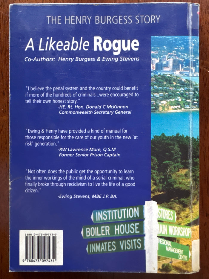 A Likeable Rogue: the Henry Burgess story - Henry Burgess and Ewing Stevens