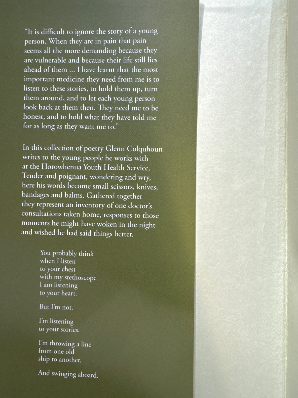 Letters to Young People - Glenn Colquhoun