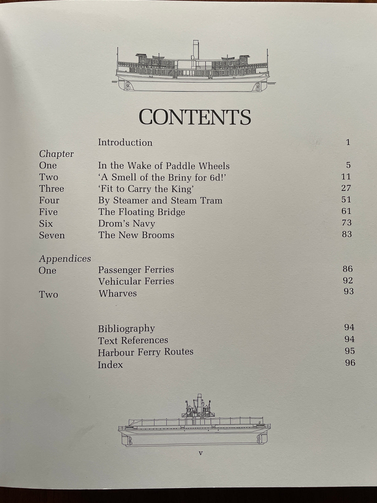 The Harbour Ferries of Auckland – David Balderston