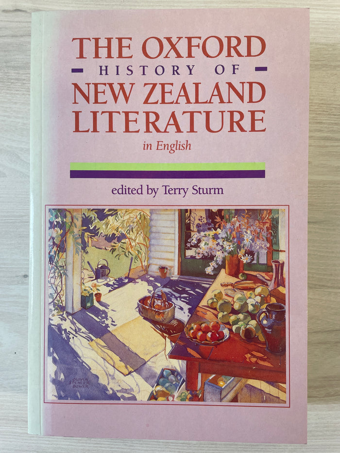 The Oxford History of New Zealand literature in English - Terry Sturm (Ed)