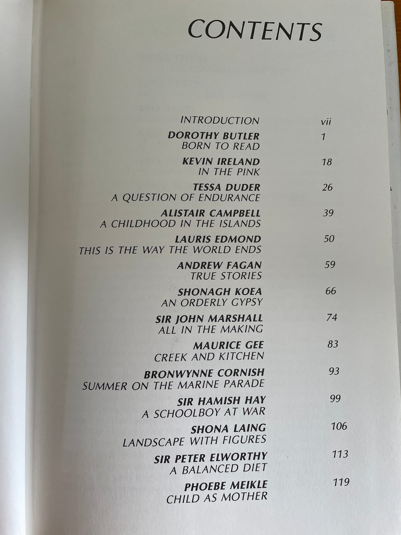 Through The Looking Glass: recollections of childhood from 20 prominent New Zealanders - Michael Gifkins (Ed)