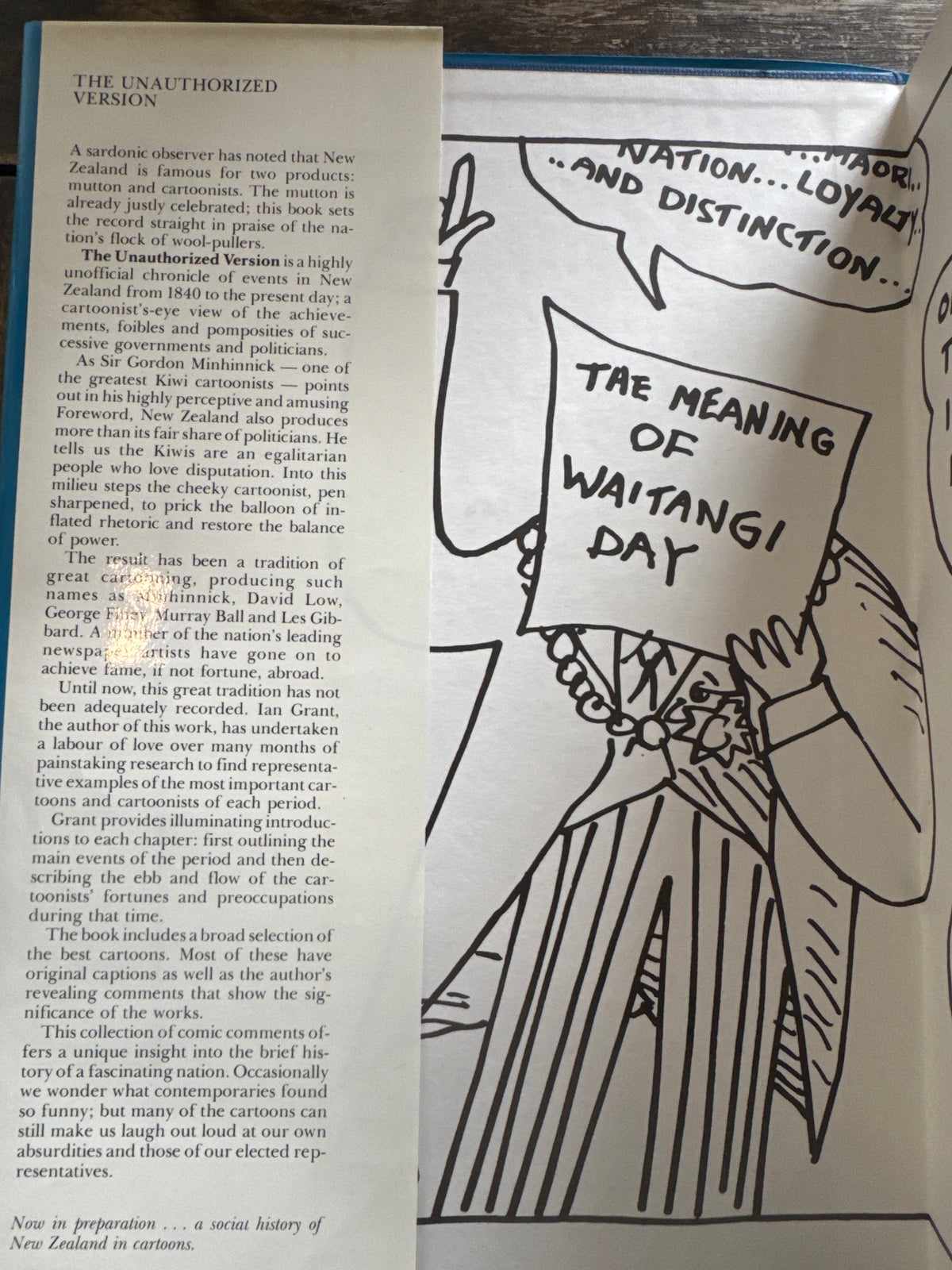 The Unauthorised Version: a cartoon history of New Zealand - Ian F Grant