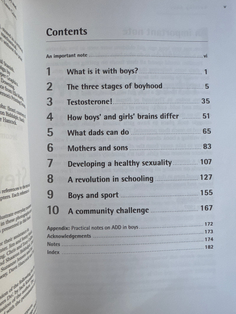 Raising Boys - Steve Biddulph
